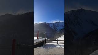 Laval IV, snow, wind. Saint Rhemy, Aosta valley, Italy, 24/12/24 #aostavalley #snow #mountain #windy