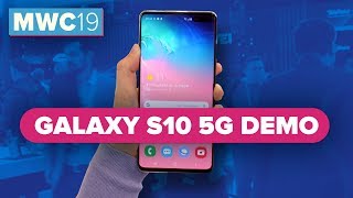 Galaxy S10 5G hands-on at MWC 2019