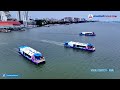 കൊച്ചി വാട്ടര്‍ മെട്രോയുടെ ആകാശ ദൃശ്യങ്ങള്‍ kochi water metro