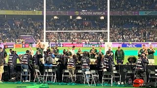 南アフリカ ３度目の優勝！ラグビーワールドカップ2019日本大会決勝 イングランド 対 南アフリカ（2019年11月2日 横浜国際総合競技場）