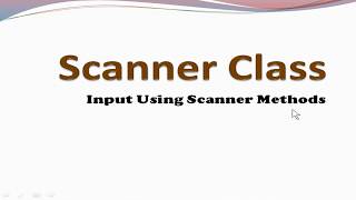 #22 Scanner Class in Java | Part 1 | Input Tokens | ICSE Syllabus