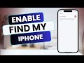 Enable Find My iPhone – Step-by-Step Tutorial