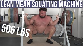 I Got A Lot Of New Rep PR's From Rehab - 506 lbs Squat (Raw) For Reps