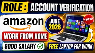 🛑Amazon Work From Home Job 2026 | 12th Pass & Freshers Can Apply | WFH Jobs 2026🔥