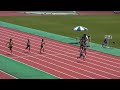 2012.7.21　丹有総体　2年男子100m　予選2組