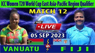 Vanuatu Women vs Fiji Women | VAN W vs Fiji W | Cric nbs Live Cricket Match Live Commentary