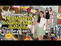 SHOPPING AT 4 DIFFERENT SAMPLE SALES & FLEA MARKETS/POP UPS IN MANILA + TRY ON HAUL | Alyssa Lyanne