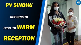 Watch: Tokyo Olympics bronze medallist PV Sindhu returns to India to warm reception