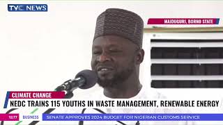 NEDC Trains 115 Youths in Waste Management, Renewable Energy