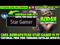 VERIFIKASI FF‼️CARA MENDAPATKAN STAR GAMER DI PROFIL FREE FIRE