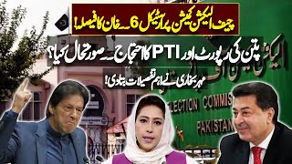 Article 6 on the Chief Election Commission | Imran Khan’s Decision | PTI Protest | Meher Bokhari