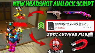 Free Fire Auto Headshot Config File🎯🌠 Macro Aimbot + No Recoil Regedit ‼️ Antiban VIP Script 👽