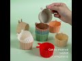 silicone muffin cup.so cute and delicious.