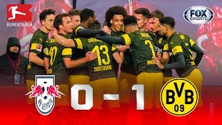 RB Leipzig - Borussia Dortmund [0-1] | GOLES | Jornada 18 | Bundesliga