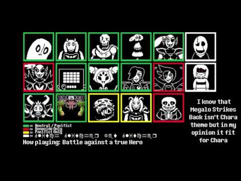 [HerobrineTV]Undertale: Undertale All Bosses Theme - YouTube