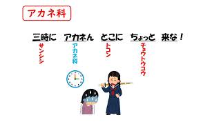 【1日1分/薬学生必見】アカネ科はゴロでサクッと覚えましょう！