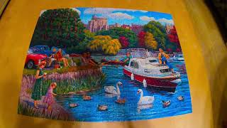 Time Lapse Puzzle Ravensburger Happy Day Windsor 1000 pcs