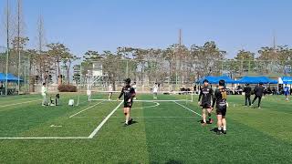 막강 체전부 올해 첫맞대결 서천우양 김보람 : 조이킥 손연석, #체전부 #족구 #korea #football, 공격수 촬영