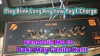 KTS-1280 Portable Speaker (mag Blink lang Ang Charging Led) Panoorin?#share #repair #kts