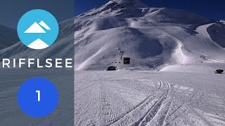 Blue 1 Rifflsee | Piste View