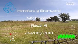 AMCA Hereford @ Bromyard MX1 Juniors Race #1 24/06/2018