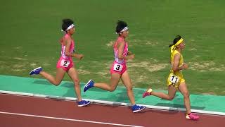 20180624福岡県高校陸上学年別大会北部予選（AB戦） 女子B3000m決勝