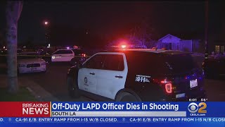 Off-Duty LAPD Officer Shot, Killed In Attempted Armed Robbery In South LA