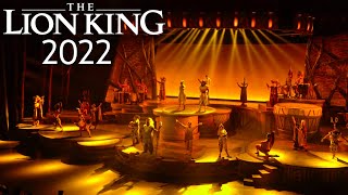[4K] The Lion King : Rhythms of the Pride Lands 2022 - Disneyland Paris