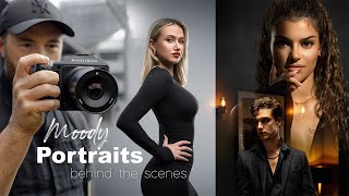 25 Moody Portraits in 12 Mins with XCD 75P (behind the scenes)