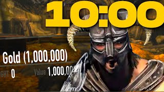 The BEST way to Make money in Skyrim, OVER 1,000,000 Gold per hour!!