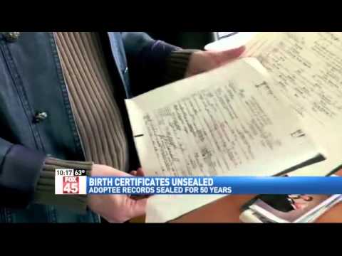 Birth Records Sealed for 50 Years To Be Rele Birth Records Sealed for 50 Years To Be Rele