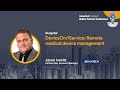 【Advantech Connect】DeviceOn/iService Remote Medical Device Management