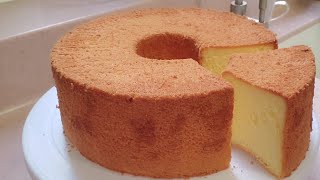 Easiest Basic Chiffon Cake | How to Make Chiffon Cake