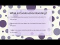 what is construction bonding civil engineering explained