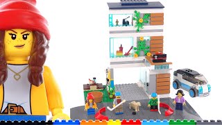 Better than expected "5+" set! LEGO City Family House review! 60291