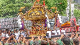 【4K】4年ぶりの復活!? 2023.05.20 三社祭 浅草神社前 神輿巡行 - Sanja Matsuri 2023