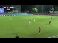 tanjong pagar s raihan reacts to kawachi after getting red vs albirex spl moments 24 25