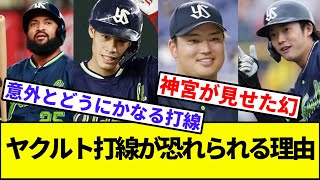 【謎】ヤクルト打線が恐れられる理由【なんJ反応】【なんG反応】【プロ野球反応集】【2chスレ】【5chスレ】【スワローズ】【中日ドラゴンズ】【巨人】【ベイスターズ】【阪神】【カープ】