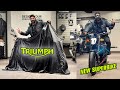 Life ki 1st Triumph Motorcycle ki Delivery leli 🎉💥