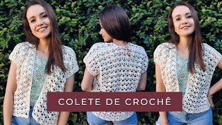 COLETE DE VERÃO RÁPIDO E FÁCIL | CROCHÊ