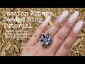 Passion Flower Beaded Ring Tutorial | BEADventurous Ep 56