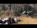 Watch Now: Police crack down on homeless encampment