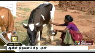 Milk Manufacturers in Manapaarai complaint against Aavin Industry