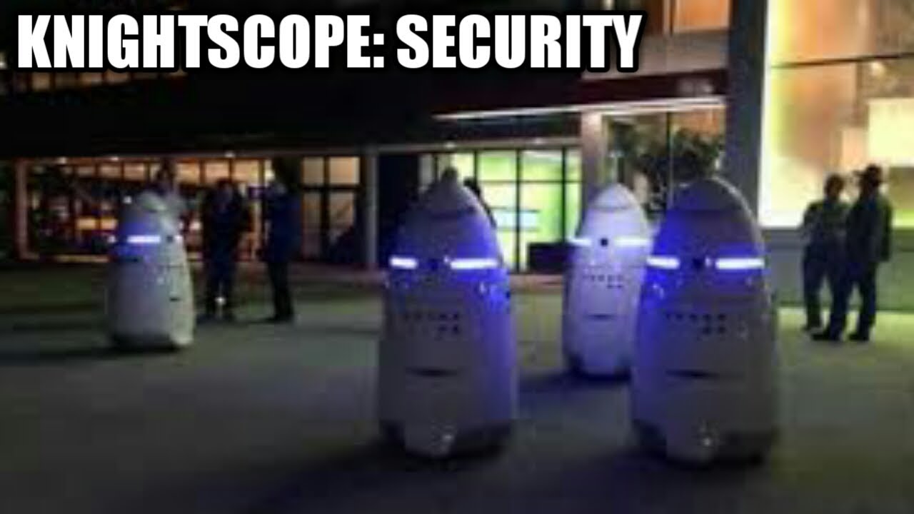 Knightscope K5 Security Robot Droid - YouTube