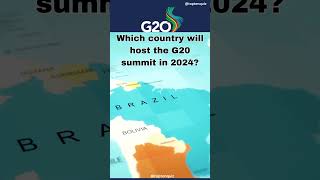 Which country will host the G20 summit in 2024? Group of Twenty #toptenquiz