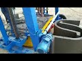 concrete U shape block maker and cement water channel block making machine #machine #construction