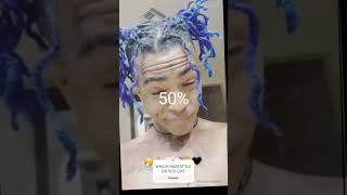 hair style of xxxtentacion #xxx.#xforever #xxxtentacion  #xhairstyle