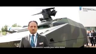 Oliver Mittelsdorf představuje nový Lynx - Rheinmetall