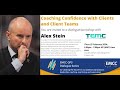 Alex Stein - Coaching Confidence with Clients and Client Teams