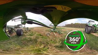 KRONE Vierkreiselschwader in der 360° Ansicht